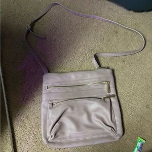 Elegant Pink Crossbody Bag